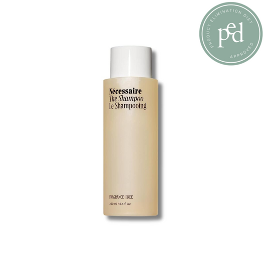 Nécessaire The Shampoo- Fragrance-Free, Hyaluronic Acid + Vitamin B Complex. for Hair Thinning + Dryness. Dermatologist-Tested. Hypoallergenic. 8.4oz