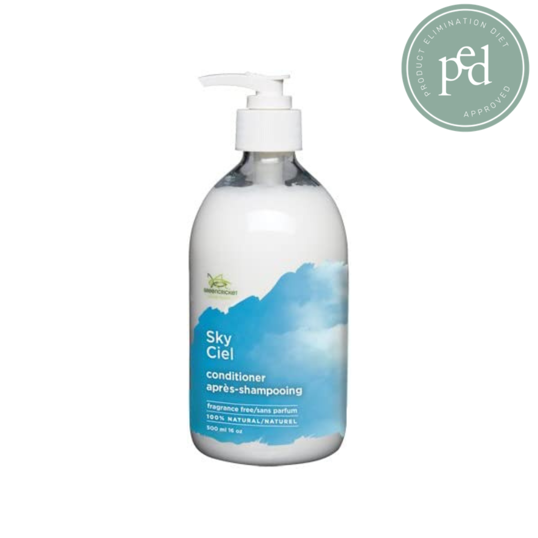 Green Cricket 100% Natural Fragrance Free/Unscented Conditioner 500 ml 500ml