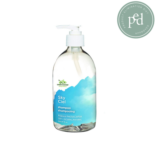 Green Cricket Unscented Shampoo 500 ml bottle
