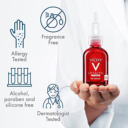 Vichy Fragrance Free Niacinamide Serum for Face, 30mL