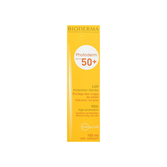 Bioderma Photoderm Face and Body Milk Very High Protection FPS 50+, 3.3 Fl Oz
