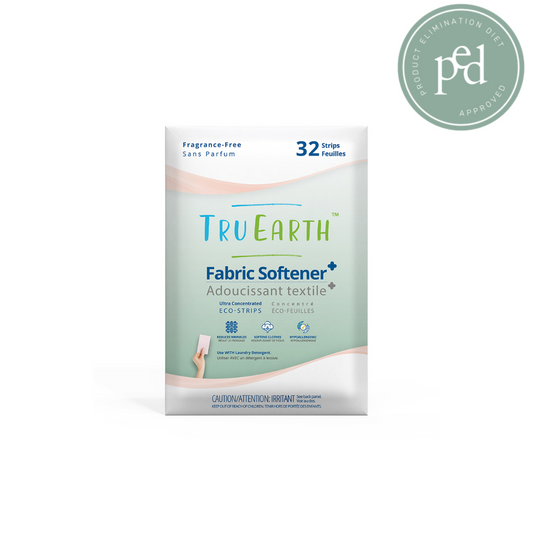 Tru Earth Eco-Strips Fabric Softener⁺ (Fragrance-Free) - 32 Strips