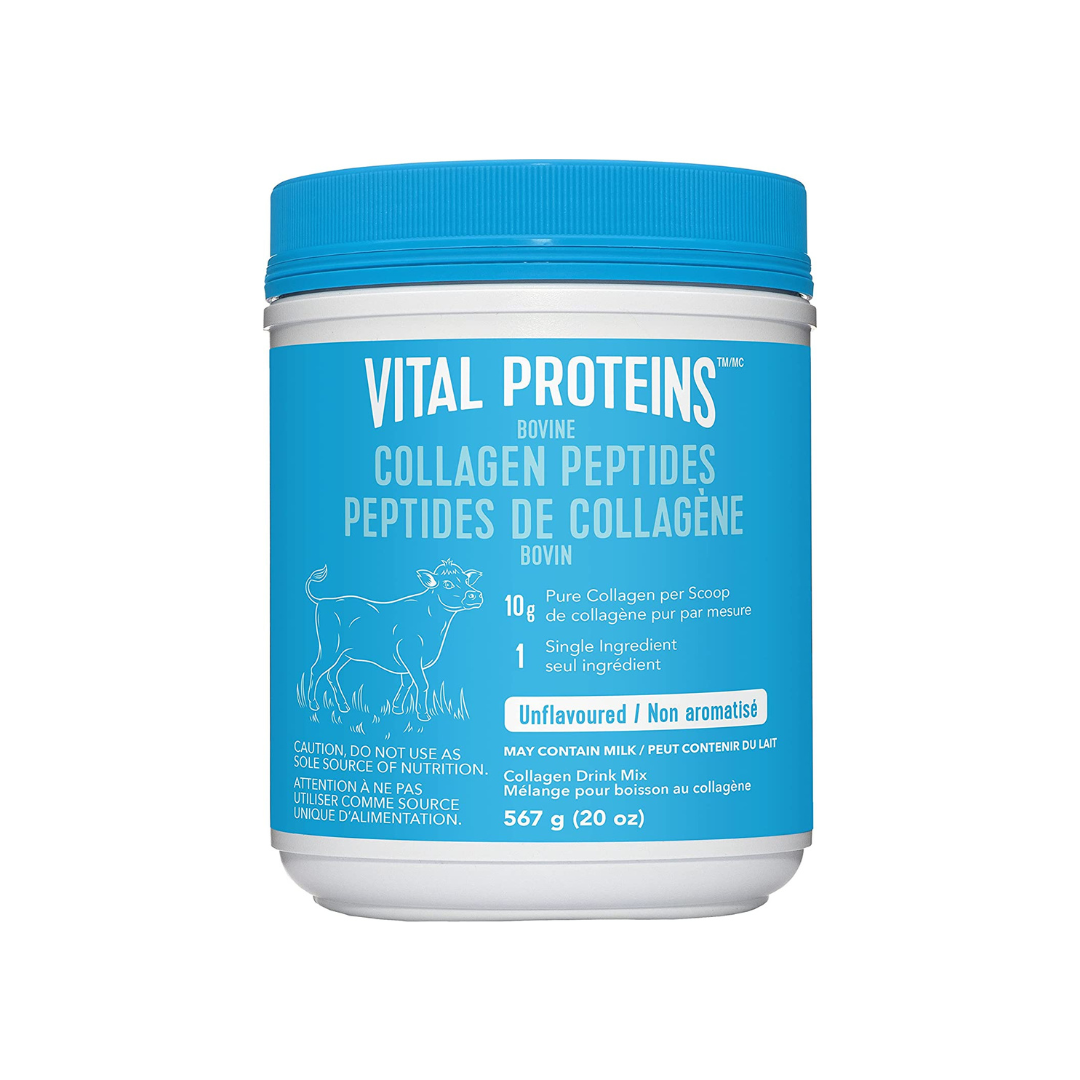 Vital Proteins Collagen Peptides, 567g - Hydrolyzed Collagen - 10g per Serving - Unflavored