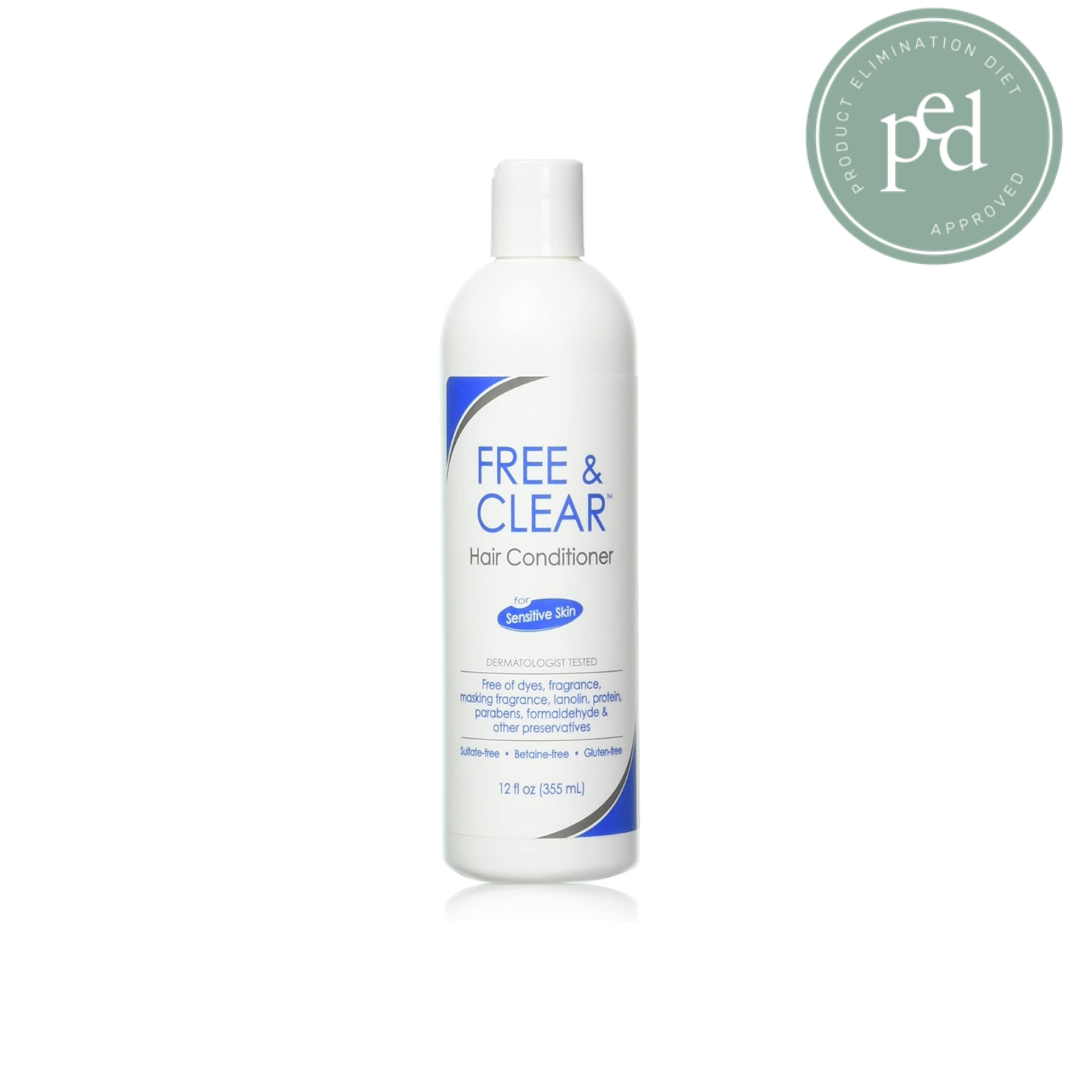 Free & Clear Hair Conditioner 12 oz (Pack of 3)