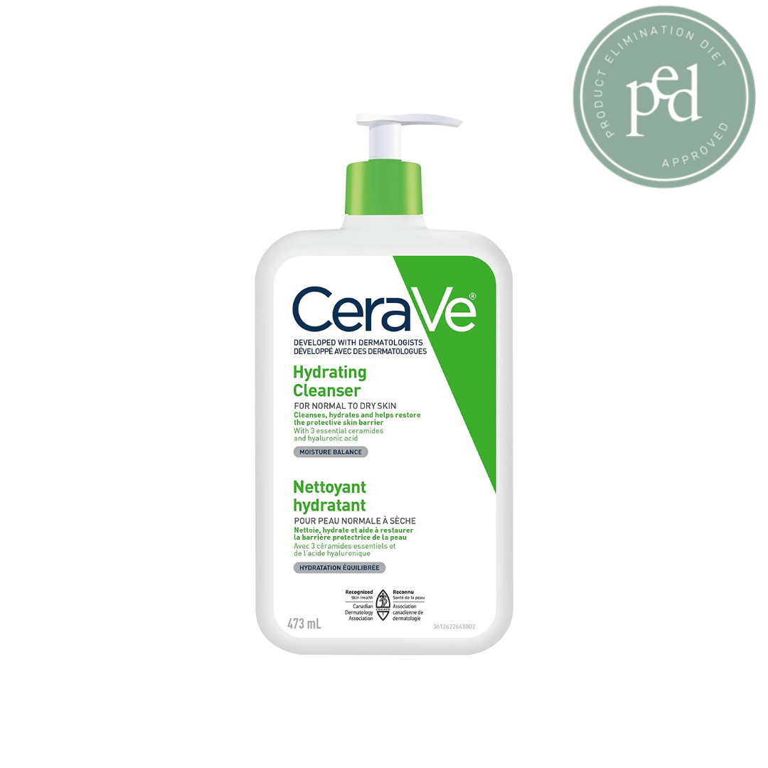 CeraVe HYDRATING Daily Face Wash, Gentle Moisturizing Non-Foaming Facial Cleanser for Men & Women 473ML