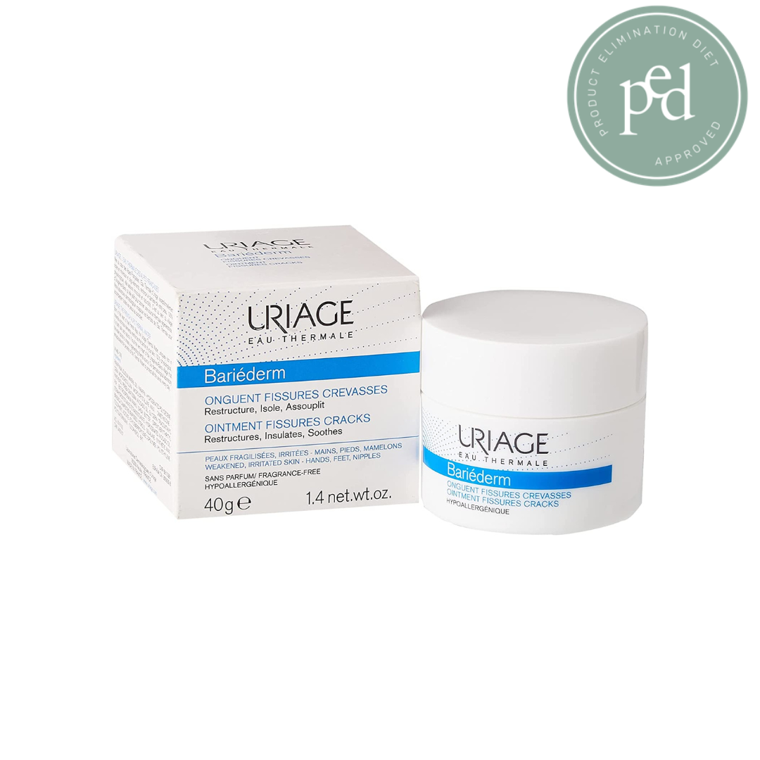 URIAGE - Bariéderm-CICA Ointment Fissures Cracks - Insulate Repair and Soften Cracks - 40g Jar