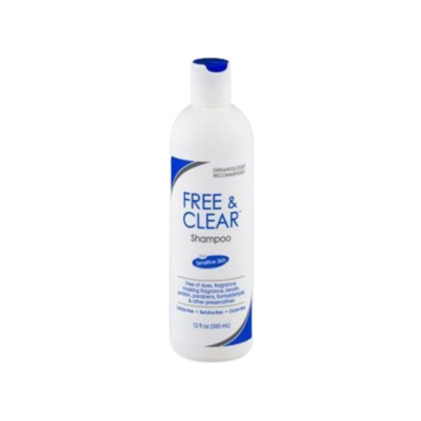 Free & Clear Shampoo, 12 oz (Pack of 3)